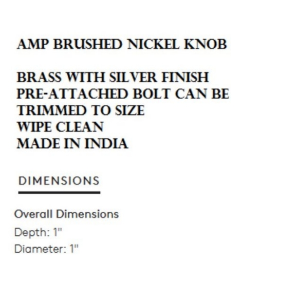 CB2 Amp Matte Black drawer Knobs /pulls qty8 - Picture 7 of 7